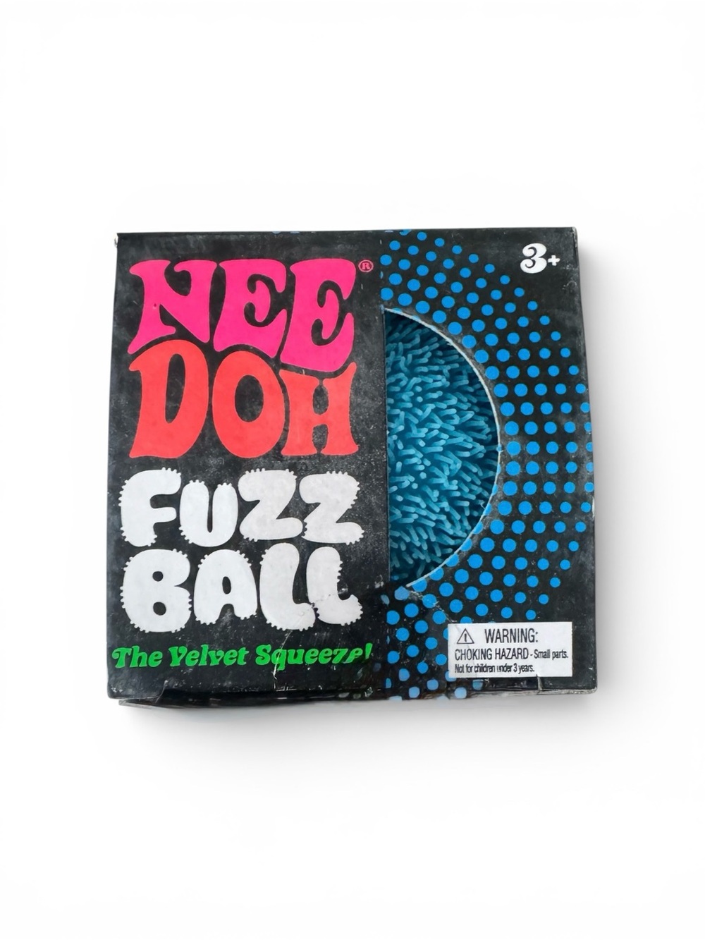 NEE DOH Fuzz Ball The Velvet Squeeze